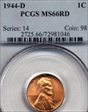1944-D 1C MS66RD