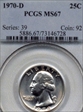 1970-D 25C MS67
