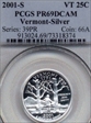 2001-S 25C Vermont Silver PR69DCAM