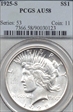 1925-S $1 AU58