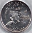 2002-P 25C Louisiana MS67