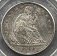 1860-O 50C AU50