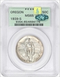 1939-S 50C Oregon MS65