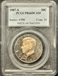 1987-S 50C PR66DCAM