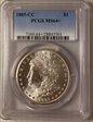 1885-CC $1 MS64+