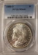 1888-O $1 MS64+