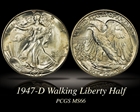1947-D 50C MS66