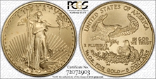 2003 $5 Gold Eagle MS70