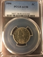 1896 5C AU58