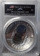 2019-P $1 Apollo 11 50th Anniversary  First Day of Issue-5 oz Silver Earth Rising AMF PR69DCAM