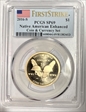 2016-S $1 Code Talkers, Enhanced Coin & Currency Set First Strike SP69