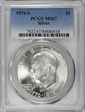 1976-S $1 Silver MS67