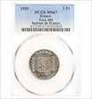 1995 1 Fr Gad-480 Institut de France MS67