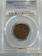 1864 2C Large Motto MS63BN