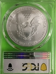 1995 $1 Silver Eagle MS69