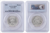 1963(m) Florin MS65