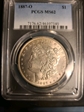 1887-O $1 MS62