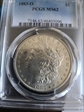 1883-O $1 MS62