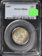 1907 25C MS64