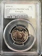 1999-S 25C Georgia PR69DCAM