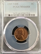 1909 VDB 1C MS66RD