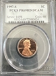 1997-S 1C PR69DCAM