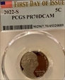 2022-S 5C First Day of Issue PR70DCAM