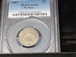 1867 5C No Rays AG3