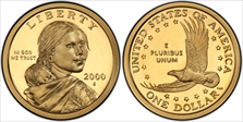2000-S SAC$1 PR69DCAM