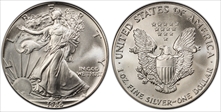 1986 $1 Silver Eagle MS69