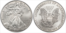 1997 $1 Silver Eagle MS69