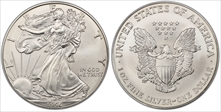 1996 $1 Silver Eagle MS69