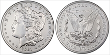 2021-CC Privy $1 Morgan Dollar 100th Anniversary First Strike MS70