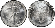 1995 $1 Silver Eagle MS69
