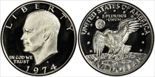 1974-S $1 Silver PR69DCAM