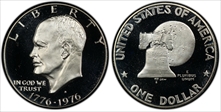 1976-S $1 Silver PR69DCAM