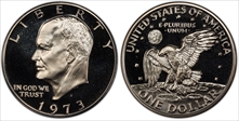 1973-S $1 Silver PR69DCAM