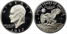 1972-S $1 Silver PR69DCAM