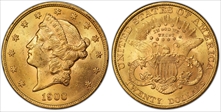 1900 $20 MS62