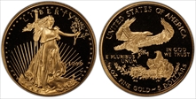 1999-W $5 Gold Eagle Michael Reagan PR69DCAM