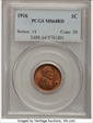 1916 1C MS64RD