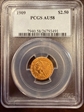 1909 $2.50 AU58