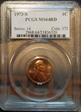1973-S 1C MS64RD
