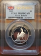 2013 £1 S-BE12 Britannia 1/2oz Ag First Strike PR69DCAM