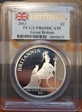 2013 £2 S-BF15 Britannia Ag First Strike PR69DCAM