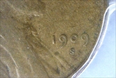 1909-S/S 1C S/Horizontal S VF30BN