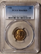 1936 1C MS65RD