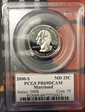 2000-S 25C Maryland PR69DCAM