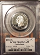 2002-S 25C Louisiana PR69DCAM