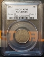 1883 5C No CENTS XF45